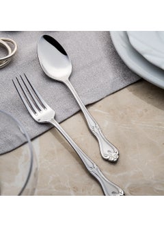 Nehir Lalezar Satin Set of 6 Dessert Spoons 