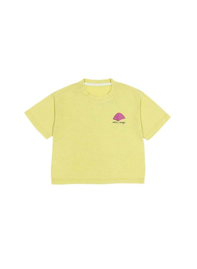 Mountain-style Outdoor Children's Clothing, Summer Style Girls' Short-sleeved T-shirts, Children's Breathable Soft Tops, Children's Quick-drying Clothes