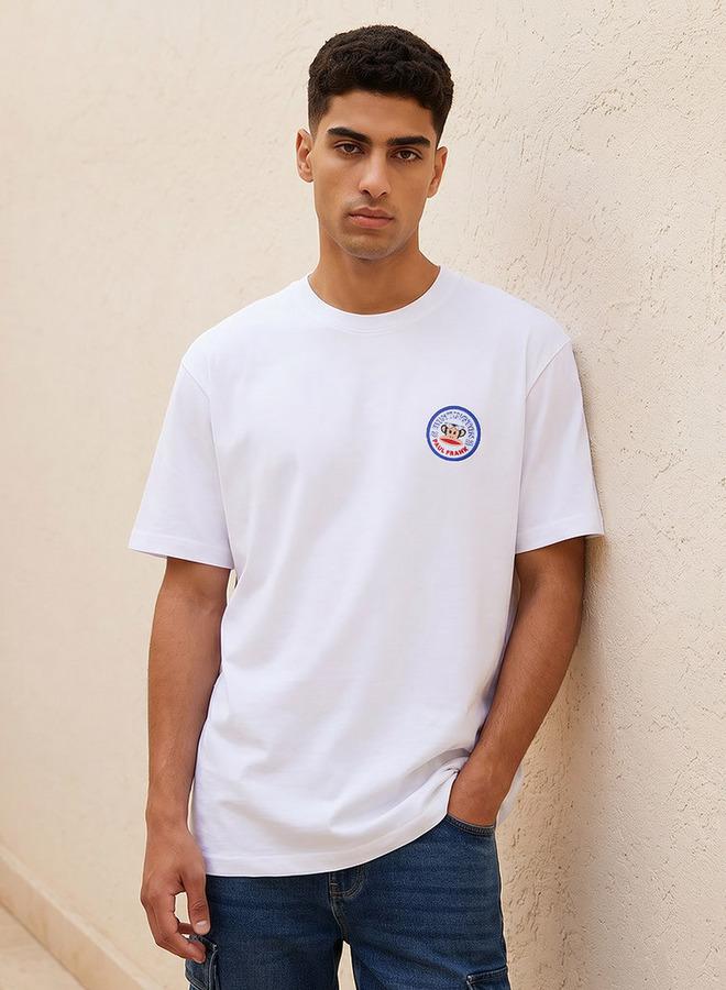 SP Characters Huntington Paul Frank Men Regular Fit Crew Neck Short Sleeve T-shirt - Image 1