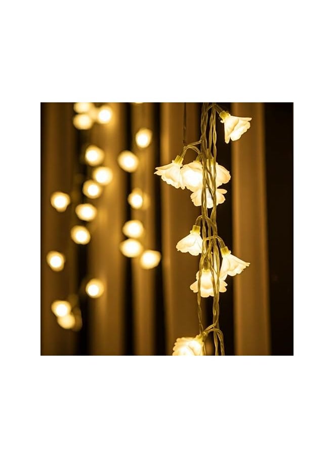 The Bros Floral Curtain 10 LED Lights  - Image 2