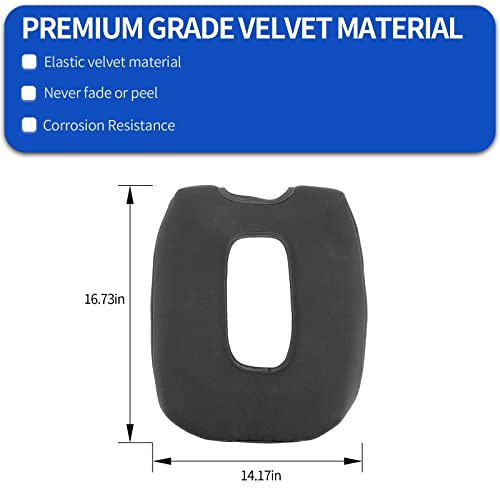 CheroCar Center Console Armrest Pad Cover Interior Accessories for Chevrolet Silverado 2019-2025,for Chevrolet Suburban 2020-2025,for Tahoe/GMC/Yukon 2021-2025,for Sierra 2019-2025 - Image 5
