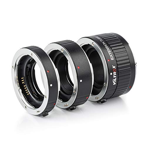 Viltrox Metal Mount Auto Focus AF Macro Extension Tube Ring Set 12mm20mm36mm for Canon EF EFS Lens DSLR Camera 760D 700D 80D 70D 5DII 5DIII 1300D - Image 1