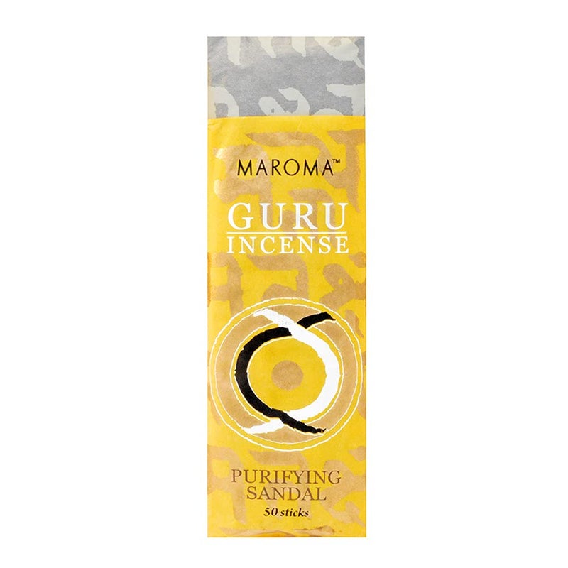 Maroma Maroma Guru Incense - Sweet Sandal - 8" 50 Sticks - Image 1