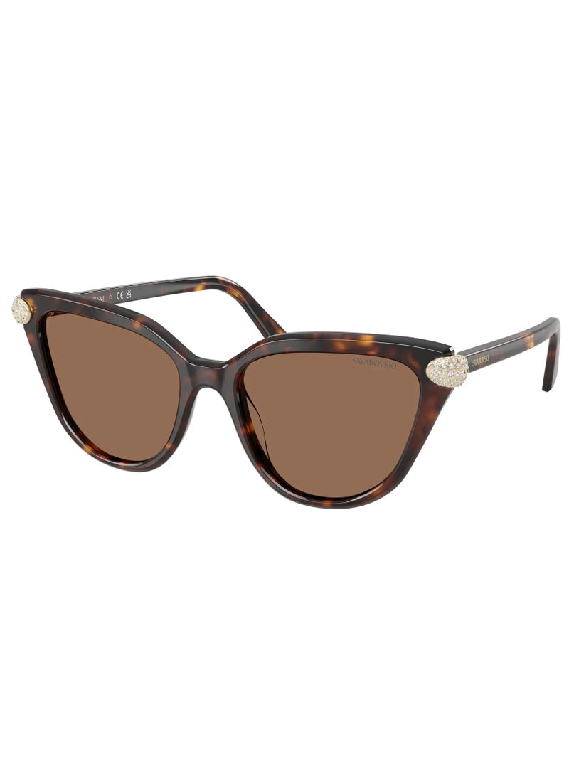 SWAROVSKI نظارات شمسية للنساء من سواروفسكي SK6039 100273 56 - Image 1