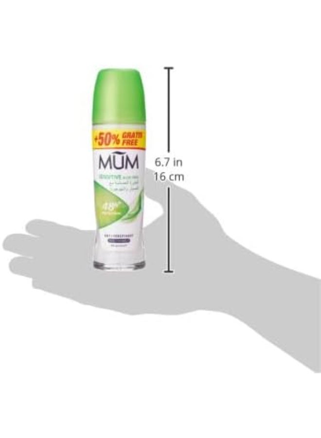MUM مزيل العرق رول أون بالألوة فيرا للرجال والنساء 75 مل - Image 3