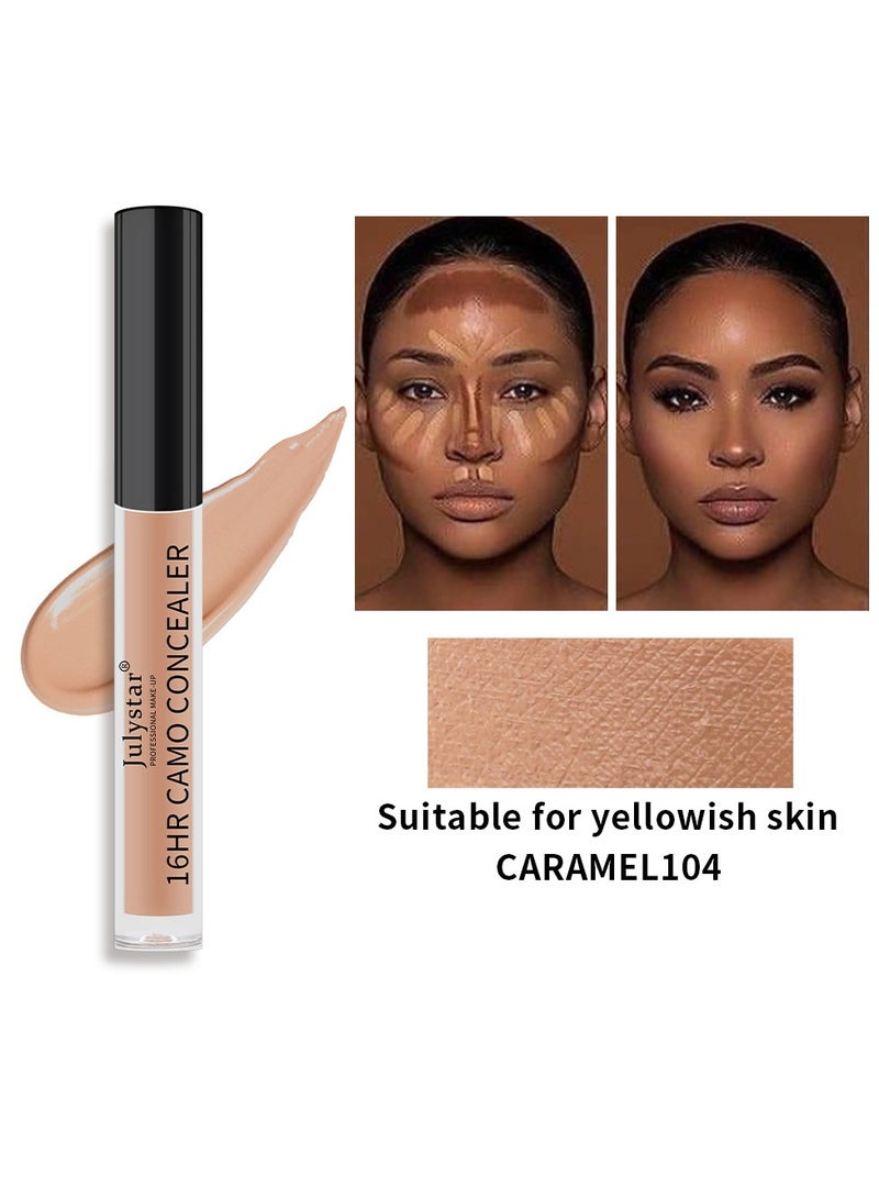 Julystar 16-Hour Camo Concealer – Long-Wearing Coverage for Flawless Skin - Image 1