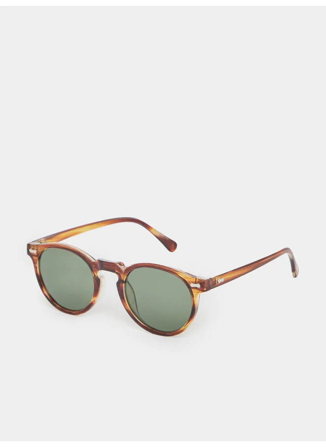 ستايلي Styli Round Sunglasses with Nose Pads
