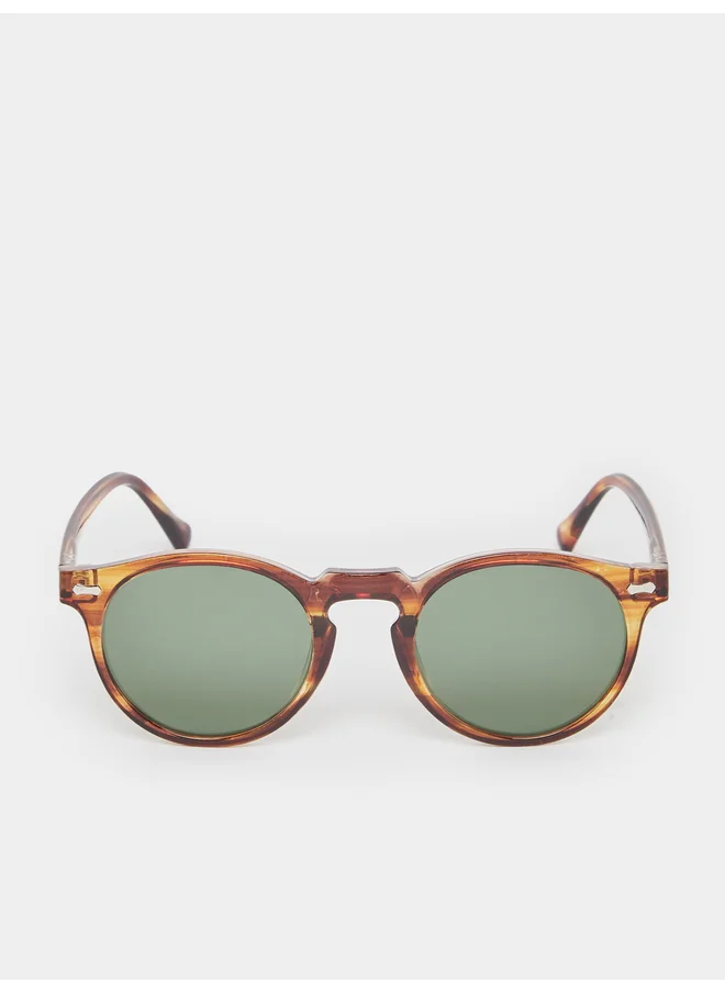 ستايلي Styli Round Sunglasses with Nose Pads
