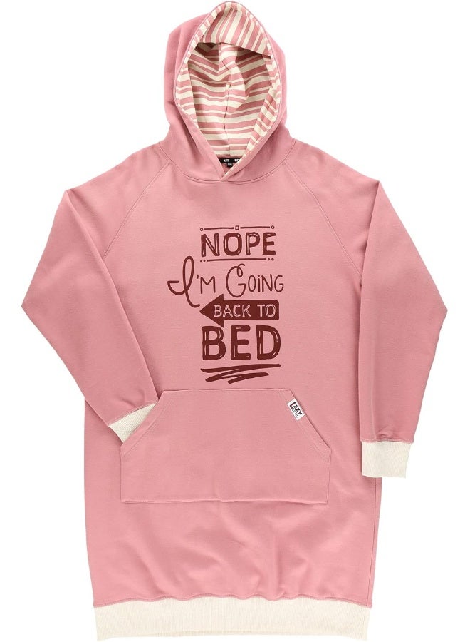 Lazy One Lazy One Oversized Hoodie Sweatshirt, Comfortable Sleepwear  - Image 3