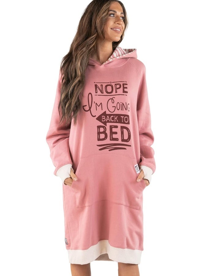 Lazy One Lazy One Oversized Hoodie Sweatshirt, Comfortable Sleepwear  - Image 1