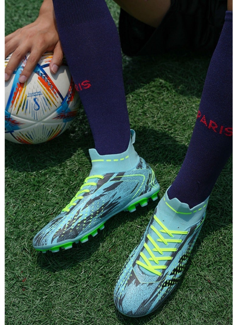 SKT Shiketro Grip And Non-Slip Sports Shoes, Men's And Women's Football Shoes, Professional Competition Football Shoes Training, Breathable And Lightweight Outdoor Youth - Image 4