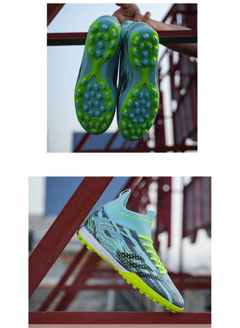 SKT Shiketro Grip And Non-Slip Sports Shoes, Men's And Women's Football Shoes, Professional Competition Football Shoes Training, Breathable And Lightweight Outdoor Youth - Image 3