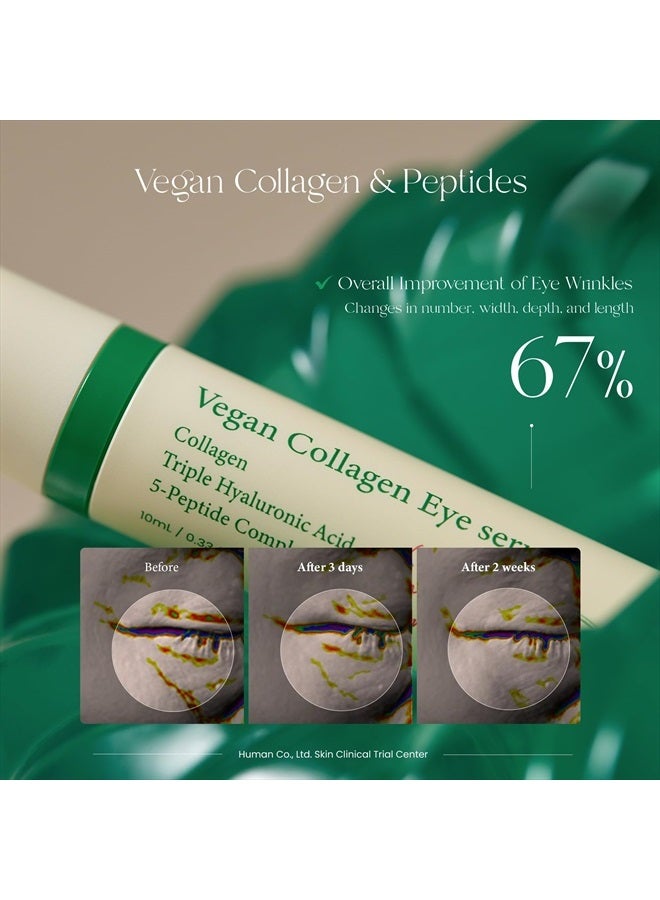 AXIS-Y Vegan Collagen Eye Serum 10ml / 0.33fl. oz | Eye Treatment | Korean Skincare - Image 5