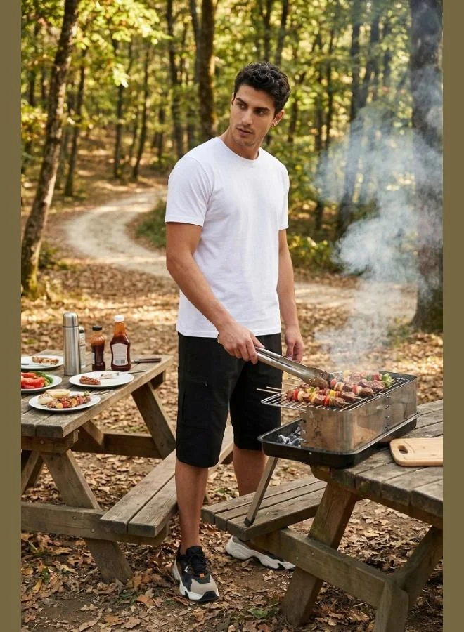 Buratti Elastic Waistband Pocket Cargo Shorts Men's SHORTS 693763