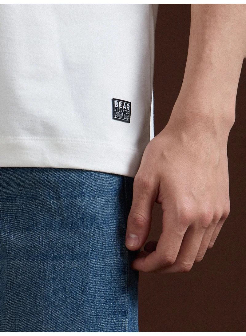 THE BEAR HOUSE  Men’s Cotton T-Shirt – Soft, Breathable & Comfortable, Perfect for Casual Wear, Ideal for Everyday & Summer for Men | Best Price UAE