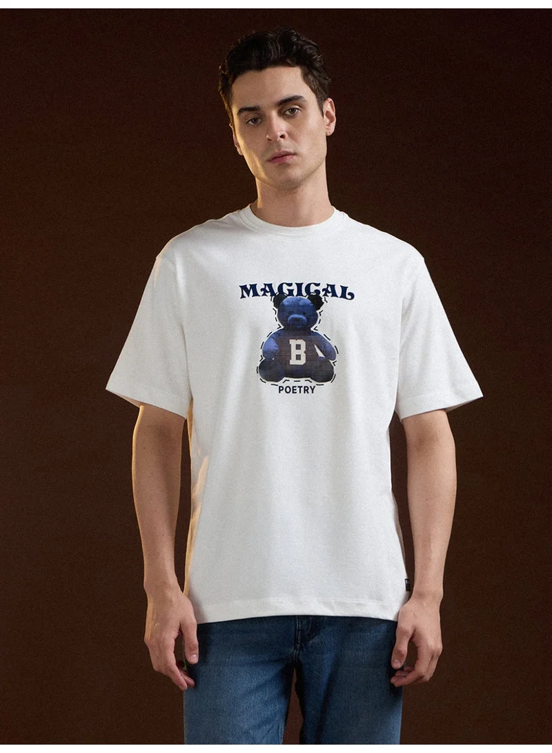 THE BEAR HOUSE  Men’s Cotton T-Shirt – Soft, Breathable & Comfortable, Perfect for Casual Wear, Ideal for Everyday & Summer for Men | Best Price UAE