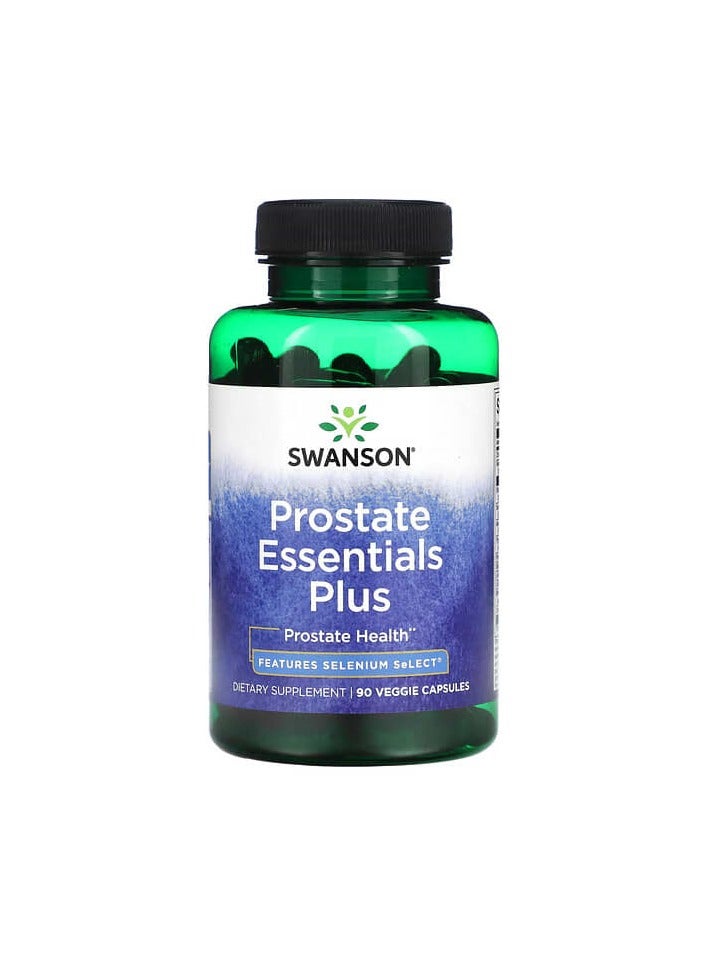 SWANSON Prostate Essentials Plus, 90 Veggie Capsules