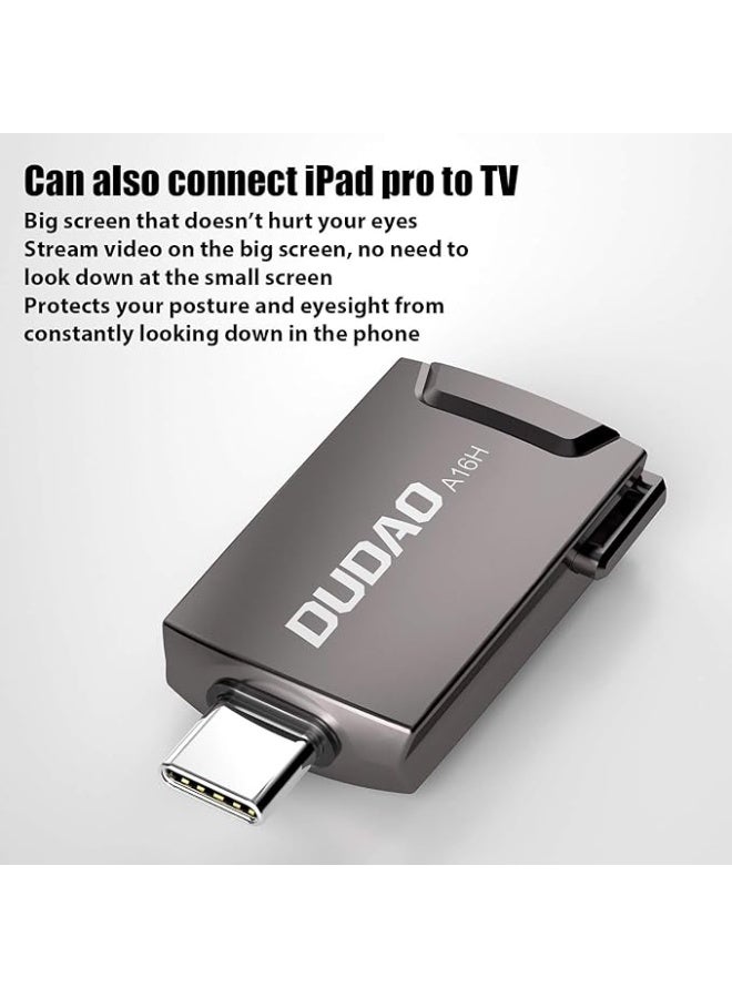 دوداو A16T 4 في 1 USB-C Hub - Image 3