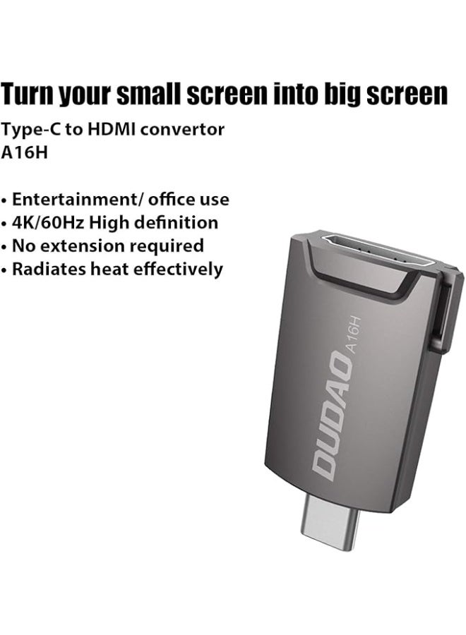 دوداو A16T 4 في 1 USB-C Hub - Image 5