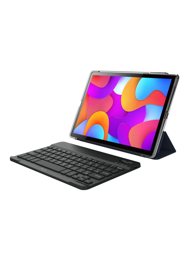 Oteeto - Oteeto Tab 12 Pro 5G Android Tablet With 10.1 Inch Display 8GB RAM 512 GB ROM 6000 mAh Battery and Wireless Keyboard (Gold) - Image 1