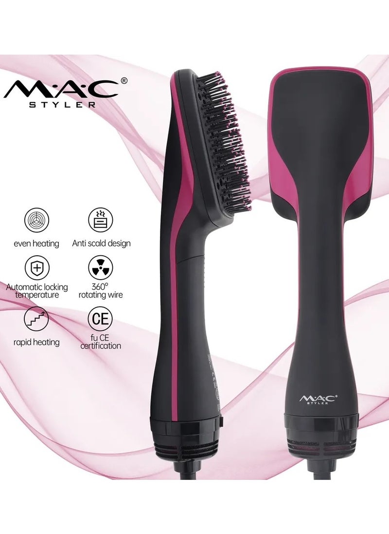 Mac Styler MAC STYLER  straight hair brush Double conversion heat brush comb attachment hair straightening, Hair Drying MC6665  - Image 3