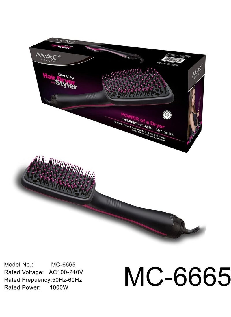 Mac Styler MAC STYLER  straight hair brush Double conversion heat brush comb attachment hair straightening, Hair Drying MC6665  - Image 4