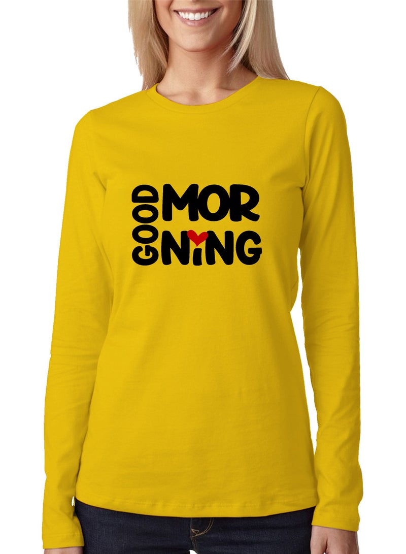 Long Sleeve T-Shirt  For Women