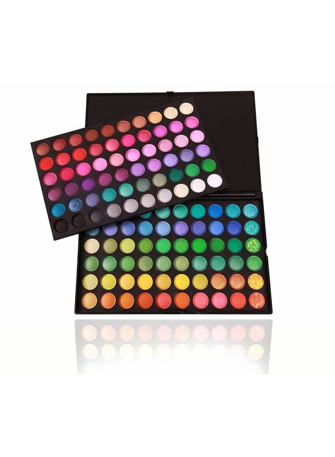 ONWON 120 Colors Makeup Eyeshadow Palette Natural Nude Matte Shimmer Glitter Pigment Eye Shadow Pallet Waterproof Smokey Professional Cosmetic Beauty Kit Set - Image 2