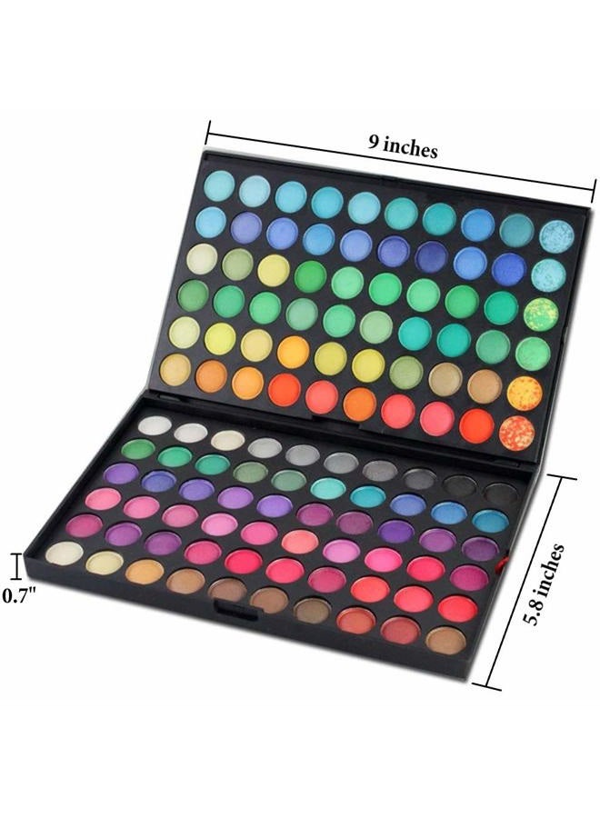 ONWON 120 Colors Makeup Eyeshadow Palette Natural Nude Matte Shimmer Glitter Pigment Eye Shadow Pallet Waterproof Smokey Professional Cosmetic Beauty Kit Set - Image 3
