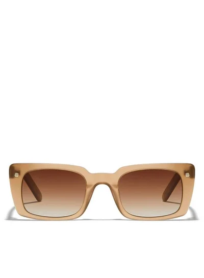 30Sundays THAT'S WOW Women Brown Sunglasses - Frame Material: Acetate - Lens Color: Brown- Frame Color: Beige - Full Rim