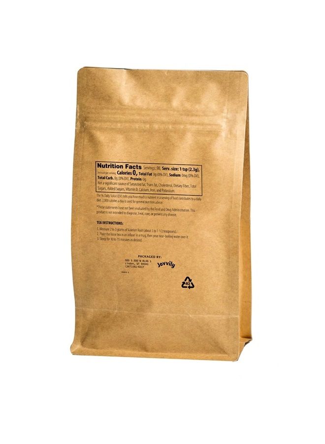 Jovvily Valerian Root - 8 oz - Cut & Sifted - Herbal Tea - No Fillers Or Additives - Image 1