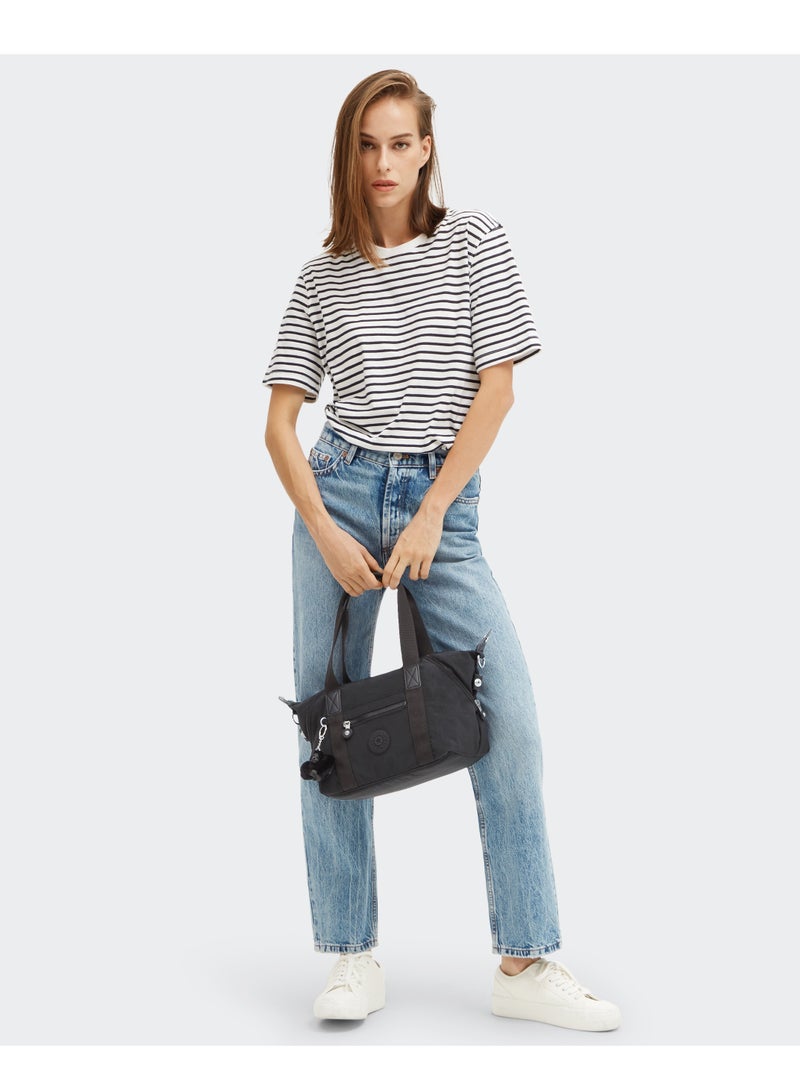 kipling Art Mini Tote Bag with Removable Strap Black Noir - Image 3