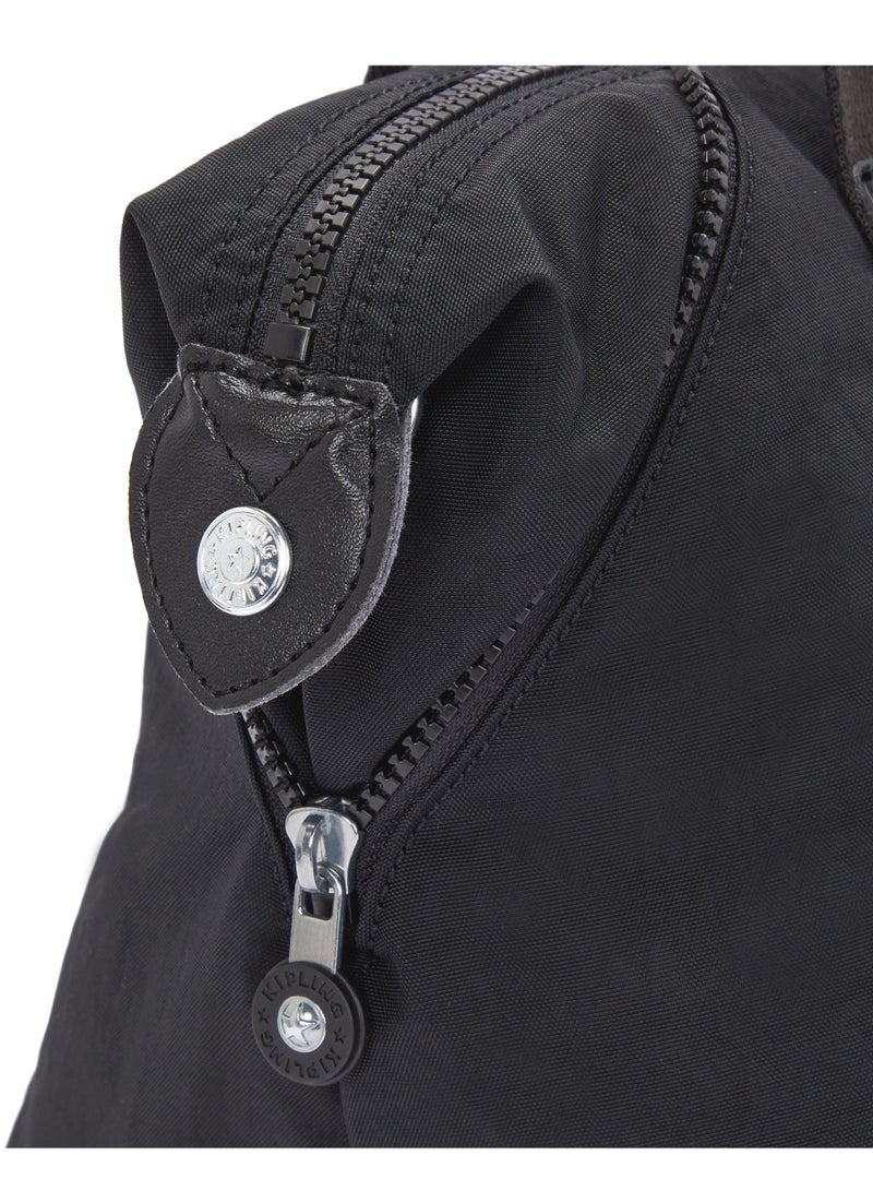 kipling Art Mini Tote Bag with Removable Strap Black Noir - Image 2