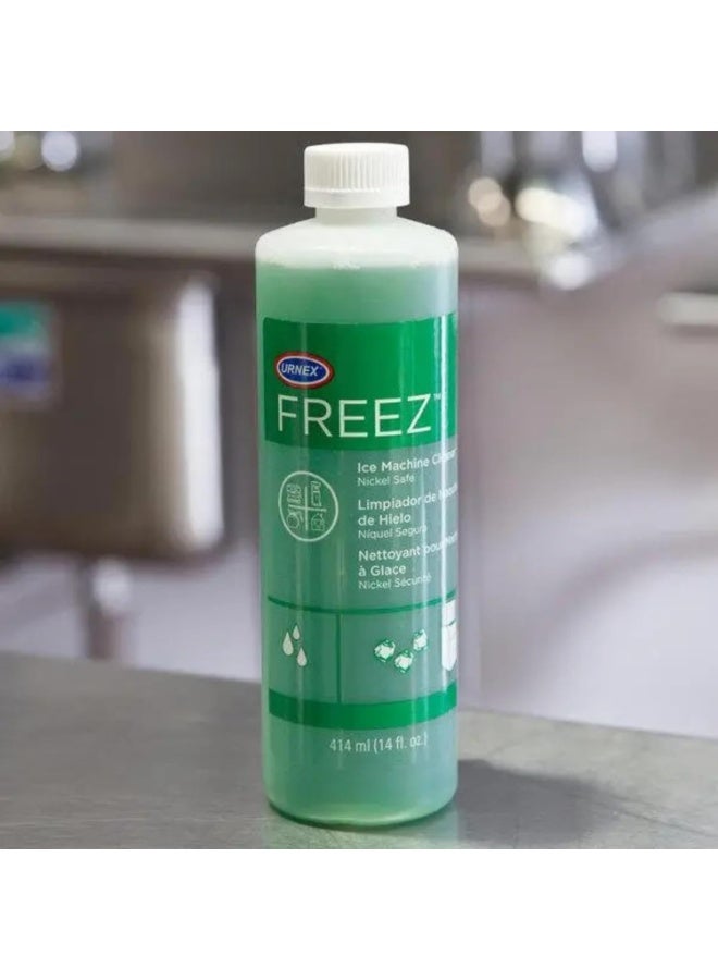 يورنكس منظف ​​آلات صنع الثلج "أورنيكس فريز" - ١٤ أونصة | تركيبة حمض الستريك آمنة على النيكل لآلات صنع الثلج التجارية - ٥ استخدامات - Image 3