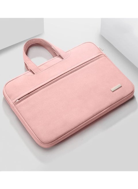 Laptop Bag PU Leather for Shockproof Case Notebook Carrying Briefcase Handbags