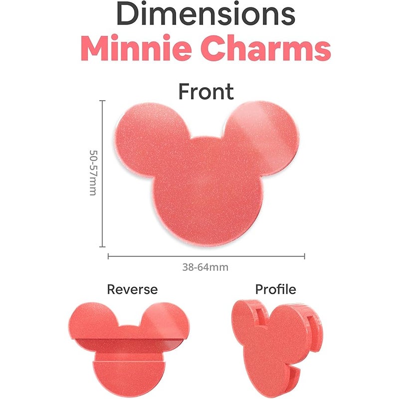 SAMARKAND Womens Accessories, Mouse Head Belt and Bag clip 3PCS (1.5x2x0.4in) - Mickey Bag Clip, Mickey Ears, Mouse Ears, Minnie Ears for Women - Image 3