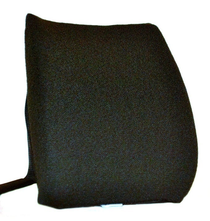 MC CARTYS SACROEASE ERGO CURVE CUSH LUMBAR SUPPORT CUSHION BLACK