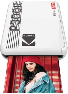 Kodak Mini 3/P300 Retro Smartphone Photo Printer - White  - Image 1
