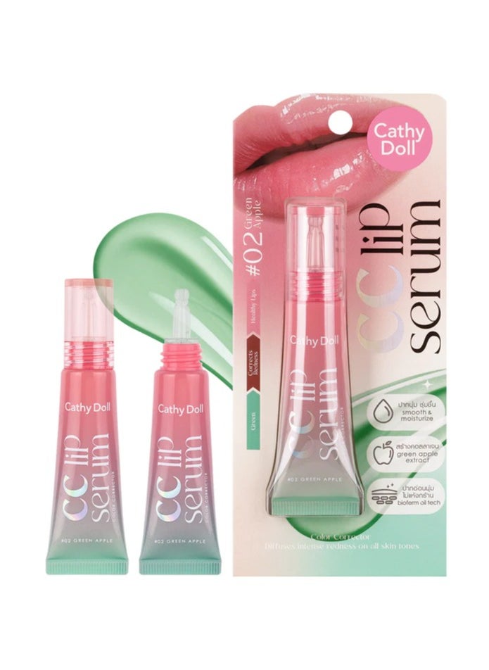 Cathy Doll Cathy Doll CC Lip Serum Color Corrector 02 ,GREEN APPLE  - Image 1