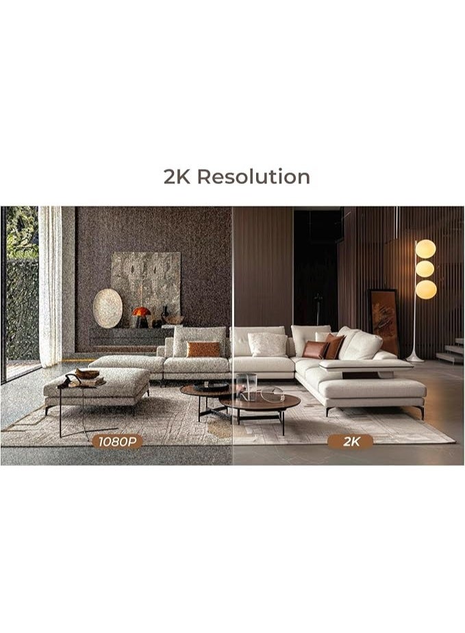 سكاي ورث كاميرا داخلية بدقة 3 ميجابكسل مع واي فاي H30C FHD 2.4G اتصال واي فاي - صوت ثنائي الاتجاه - Image 3