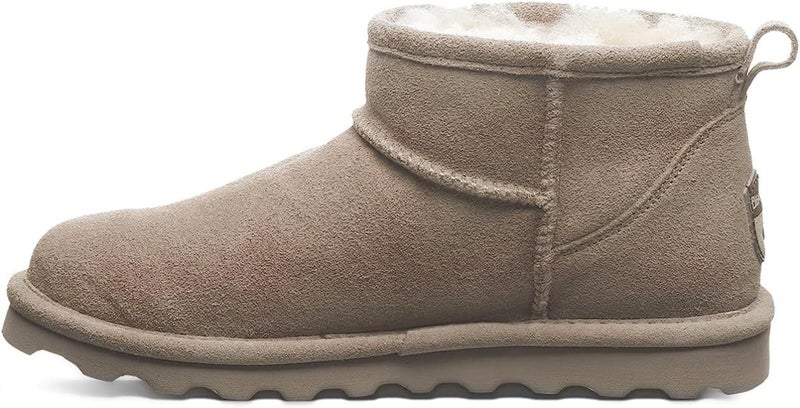 BEARPAW Women's Shorty Mushroom Size 8 | Women's Ankle Boot | Women's Slip On Boot | Comfortable Winter Boot - Image 3