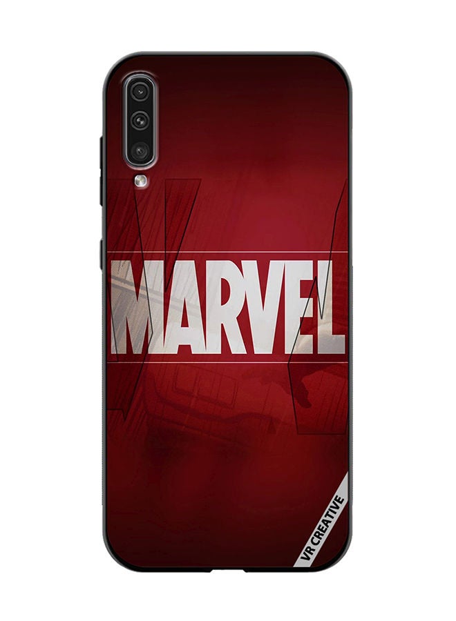 VR CREATIVE Protective Case Cover For Samsung Galaxy A50/A50s Marvel Logo Design Multicolour - Image 1
