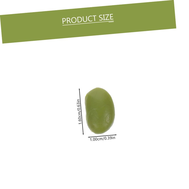 Artificial Green Bean Models Faux Greenery Decor Single Piece Outdoor Food Toy - Image 3