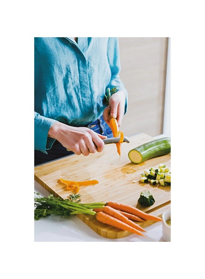 Berghoff Leo Balance Ergonomic Design Food Safe Straight Peeler Green and Grey 2 x 2 x 17.5 cm 3950535 - Image 2