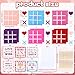 Capoda 24 Pack Valentines Tic Tac Toe Game with Cards Valentines Day Gifts for Kids Classroom Exchange Prizes Valentine Tic Tac Toe Board Game Felt for Valentines Day School Classroom Party Favors - Image 4