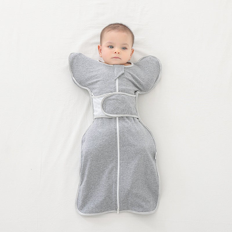 Newborn Baby Bag Newborn Hold Fall/Winter Four Seasons Baby Kick-Proof Quilt Swaddling Out Sleeping Bag Bag Bag Bag Bag Anti-Startling - Image 5