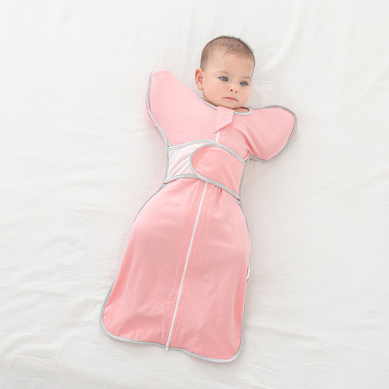 Newborn Baby Bag Newborn Hold Fall/Winter Four Seasons Baby Kick-Proof Quilt Swaddling Out Sleeping Bag Bag Bag Bag Bag Anti-Startling - Image 4