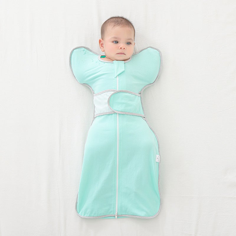Newborn Baby Bag Newborn Hold Fall/Winter Four Seasons Baby Kick-Proof Quilt Swaddling Out Sleeping Bag Bag Bag Bag Bag Anti-Startling - Image 2