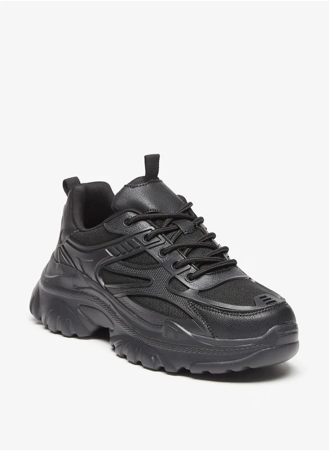 ميسي Women Missy Panelled Lace-Up Sneakers