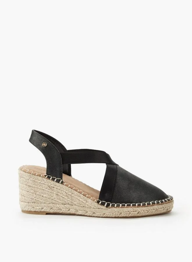 Peppermint Women Wedge Heel Slingback Espadrilles